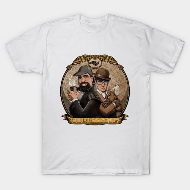 Holmes Watson Full Color T-Shirt by CrimeOcopia